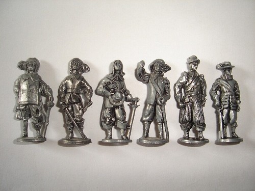 Set figurine metallo soldati - set,