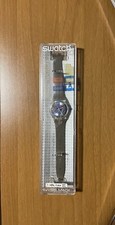 Orologio Vintage Da Collezione Swatch Ssk104 ~ Mai Indossato Con Cinturino Nuovo
