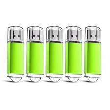 5 x chiavetta USB 2.0 verde