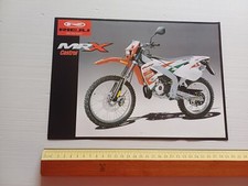 Rieju 50 MRX Castrol 2001 depliant francese originale