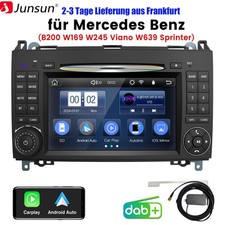 Per Mercedes Benz Classe A/B Sprinter Viano Vito W639 Autoradio GPS Navi Carplay