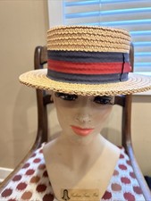 Cappello di paglia vintage