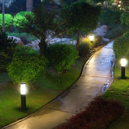 Palo lampione giardino in - palo, da