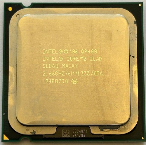 Intel core quad slb6b q9400 - core,
