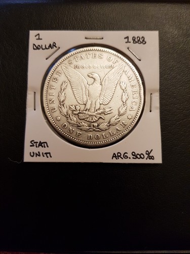 Moneta argento dollaro 1888 - moneta, 1
