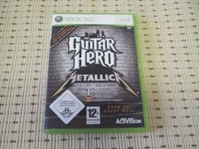 Guitar Hero Metallica per XBOX 360 XBOX360 *CONFEZIONE ORIGINALE*