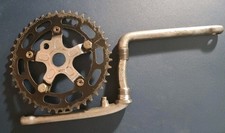 pedivella e picchetto BMX anni 80 pezzo unico