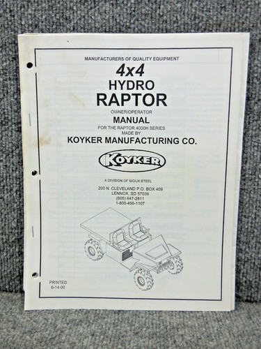 Oem factory koyker 4000h - factory,