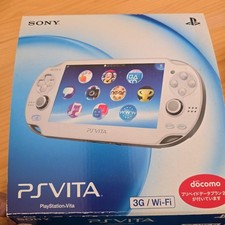 Console PS Vita PCH-1100 Sony Playstation set completo bianca come nuova