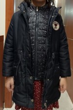 Parka Bambina 8 anni blu con