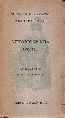 Antonio petito autobiografia - antonio,