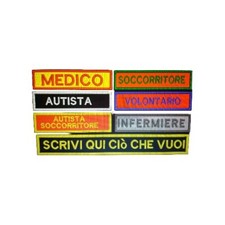 Nome PATCH TOPPA RICAMATA Con