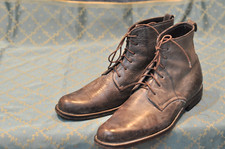 Scarpe stivali DSQUARED2 uomo pelle marrone misura 43. Vendita al dettaglio - EUR 370