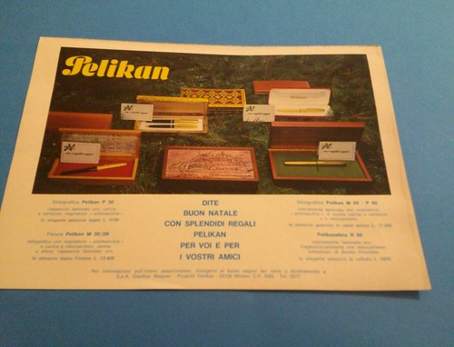 Pubblicita 1973 penna - ,
