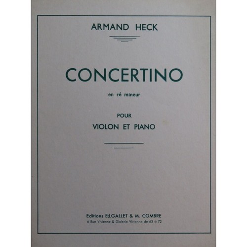 Coda armand concertino re - coda,