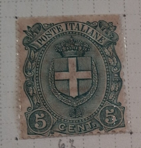 Francobollo italia 1896 - italia, 1896-97