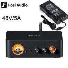 Fosi Audio 48V MC351 2.1 canali amplificatore integrato VU Meter con DAC TPA3255 BT5.0