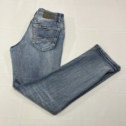 Jeans denim blu bke fibbia - denim,