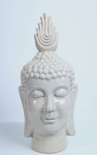 Grande testa buddha in - testa,