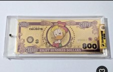  BANCONOTA Disney Gold