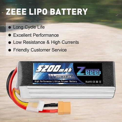 Zeee lipo 5200mah - 6s, 50c