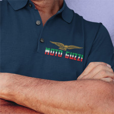 Polo Retro Classica Moto Guzzi
