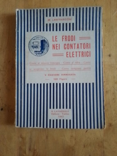 Lanfranconi le frodi nei - m.,