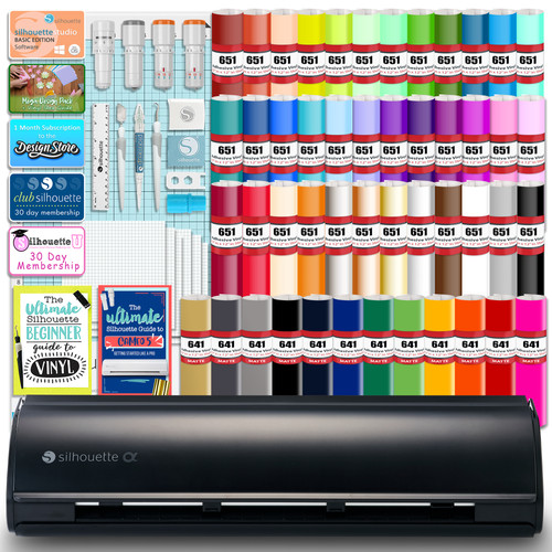 Silhouette black cameo 5α - silhouette,