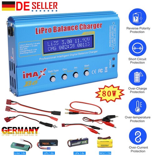 Imax 80w lipo nimh batterie - imax,