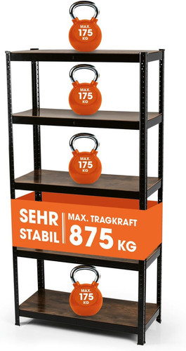 Scaffalatura industriale 180 - scaffalatura, x