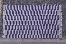 Tappeto rugmoda cotone - tappeto, blu