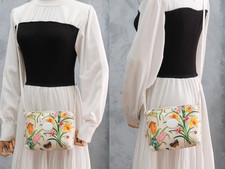 Borsa a tracolla Gucci Flora vintage borsa a tracolla fiore autentica