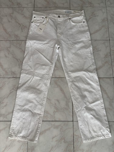 Jeans bianco zara uomo anni - bianco,