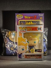 Dragon Ball Z #518 SS2 Gohan Funko Pop Tees GITD Game Stop Exc With T-shirt S 19