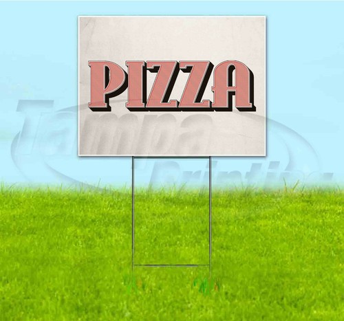 Insegna pizza 18x24 - insegna,