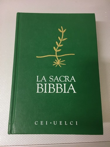 Libro sacra bibbia cei - libro,