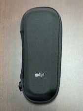 CUSTODIA RASOIO BRAUN SERIE 3 PRO SKIN DA VIAGGIO IN TESSUTO NERO 17,5X8X4,5
