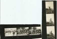 fotografie originali 5 provini a contatto ALLEATI A PINEROLO liberazione 1945 