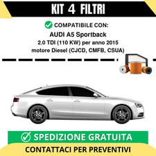 Kit 4 Filtri Tagliando per