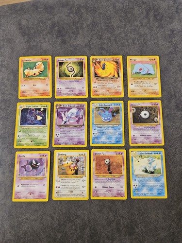 Lotto pokemon vintage - lotto, neo
