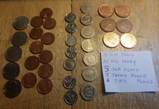 lotto 36  monete inglesi VEDI