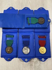 GADGET CLUB TOPOLINO ANNI 60 SERIE COMPLETA 3 MEDAGLIE CON CUSTODIA ORIGINALE