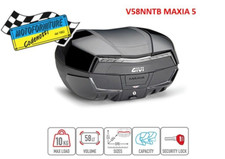 Valigia/Bauletto GIVI V58NNTB V58 MAXIA5 TECH Nera Con Catadiottro Trasparente