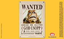 GOD USOPP METAL POSTER ONE