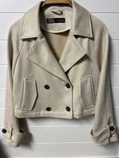 ZARA DOUBLE-BREASTED SHORT