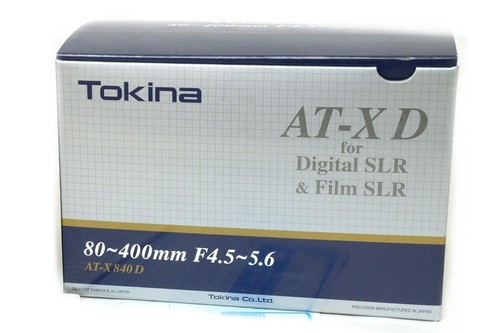 Obiettivo tokina atx 400mm - obiettivo, 80-400mm