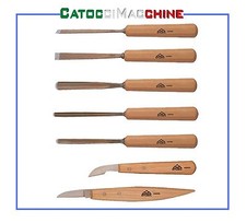 ASSORTIMENTO SGORBIE E COLTELLI 7 PZ STUBAI  510201  MANUALI