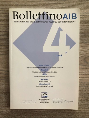Bollettino aib 4 - n.4, vol.48