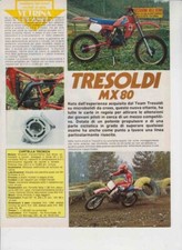 advertising Pubblicità-MOTO TRESOLDI MX 80 1983 -MOTOITALIANE  MOTOCROSS EPOCA