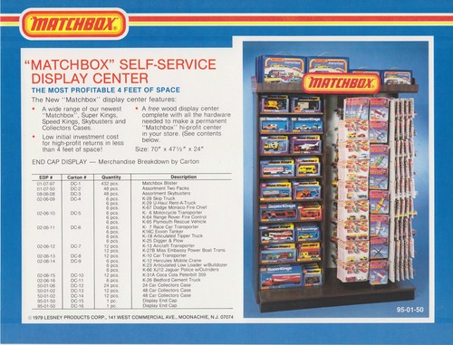Matchbox volantino